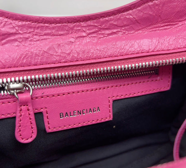 NEO CAGOLE 26 IN DEEP PINK LAMBSKIN