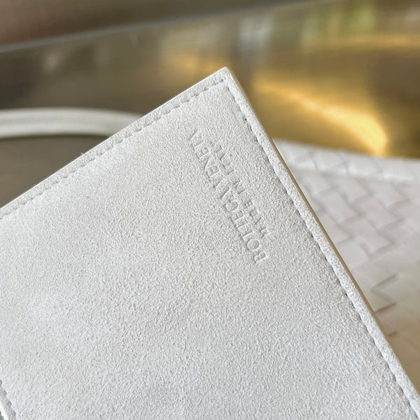 MINI SOLSTICE 30 PELLE DI AGNELLO BIANCA