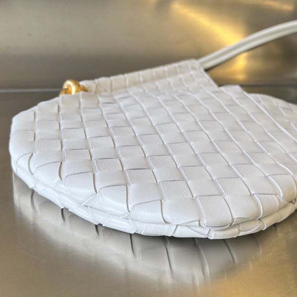 MINI SOLSTICE 30 PELLE DI AGNELLO BIANCA