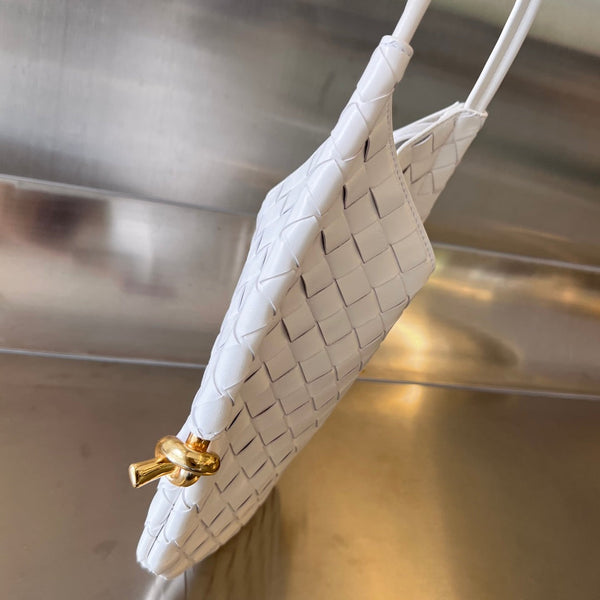 MINI SOLSTICE 30 PELLE DI AGNELLO BIANCA