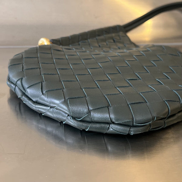 MINI SOLSTICE 30 PELLE DI AGNELLO NERA