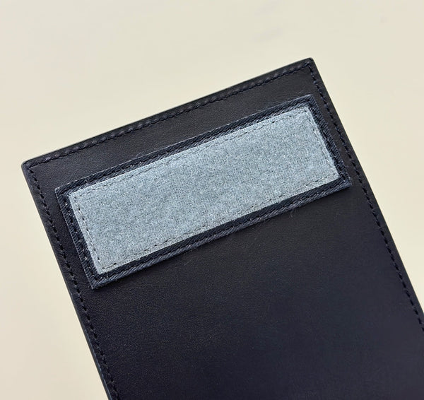 FENDI STRIKE 41 MEDIUM FF MIDNIGHT BLUE JACQUARD FABRIC BACKPACK