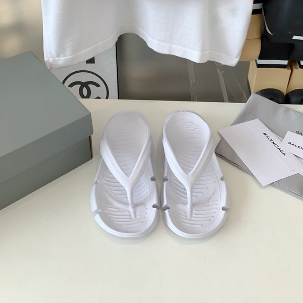 SANDALI INFRADITO IN GOMMA BIANCA