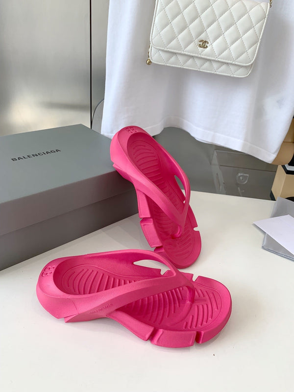 SANDALI INFRADITO IN GOMMA ROSA CABARET