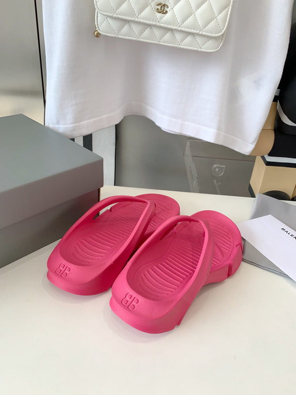 SANDALI INFRADITO IN GOMMA ROSA CABARET