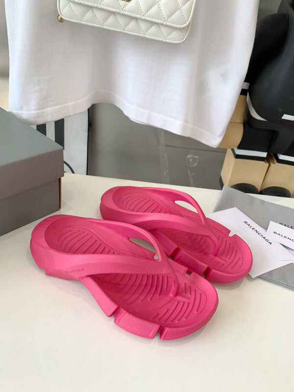 SANDALI INFRADITO IN GOMMA ROSA CABARET