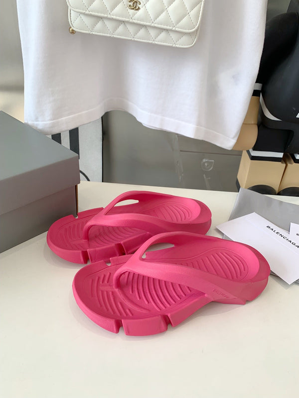 SANDALI INFRADITO IN GOMMA ROSA CABARET