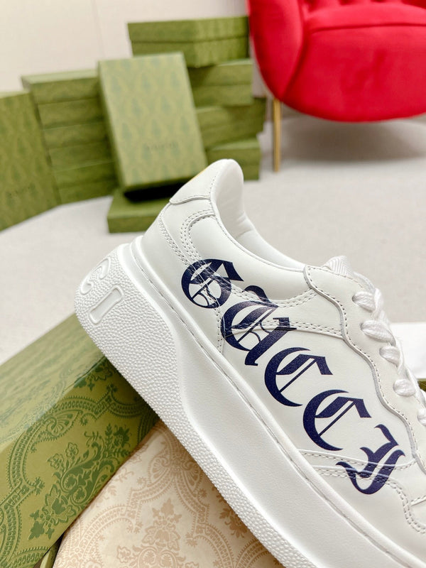 GG TRAINER PELLE DI VITELLO BIANCA