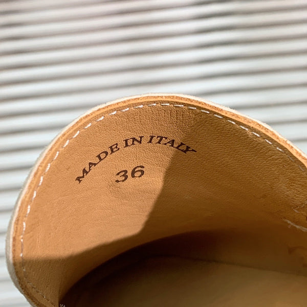 mocassino LP Dot Sole Walk in pelle scamosciata beige