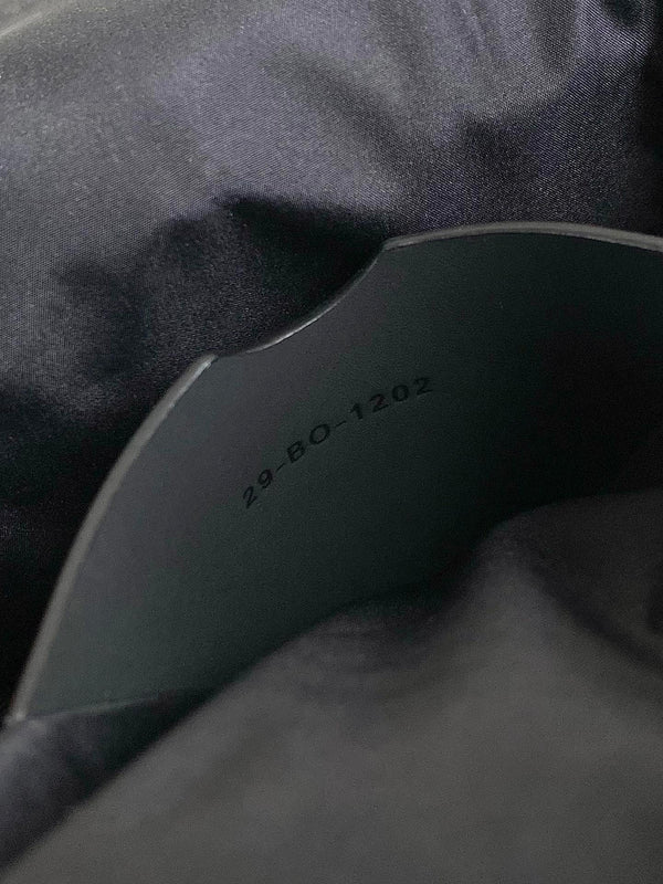 ZAINO MINI RIDER 24 BEIGE E NERO JACQUARD OBLIQUO