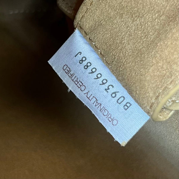 BORSA PICCOLA 26 MARRONE IN PELLE DI VITELLO KRAFT