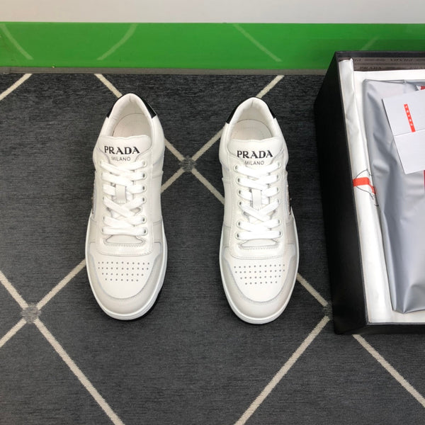 PRA DOWNTOWN LEATHER SNEAKERS WHITE MIX CRYSTAL