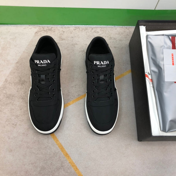 SNEAKERS PRA PRAX 01 RE-NYLON IN TESSUTO NERO