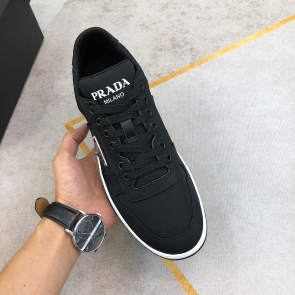 SNEAKERS PRA PRAX 01 RE-NYLON IN TESSUTO NERO