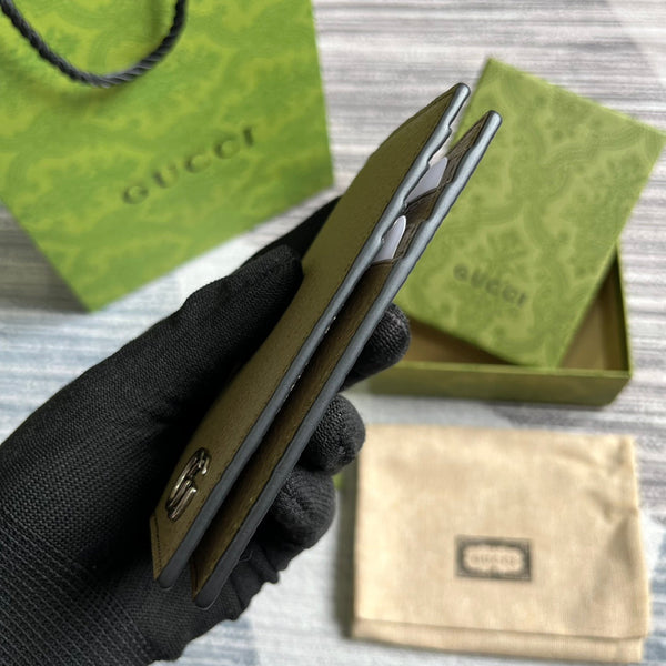 PORTAFOGLIO LUNGO GG MARMONT 12 IN PELLE DI VITELLO MARRONE MOCHA