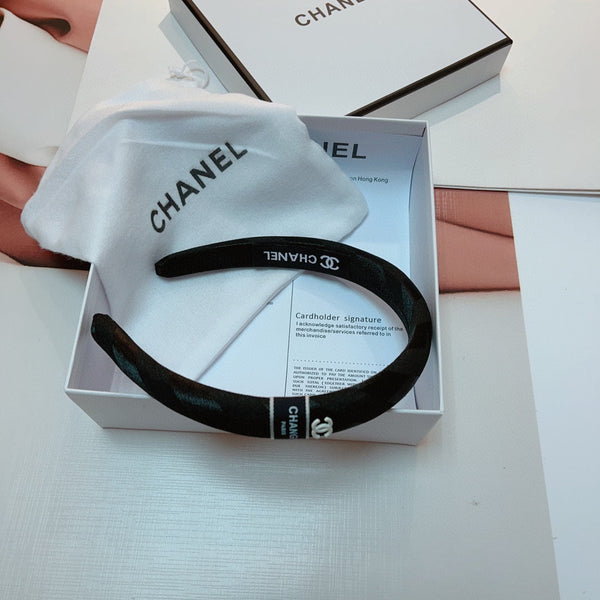 BLACK SILK HAIRBAND 876966