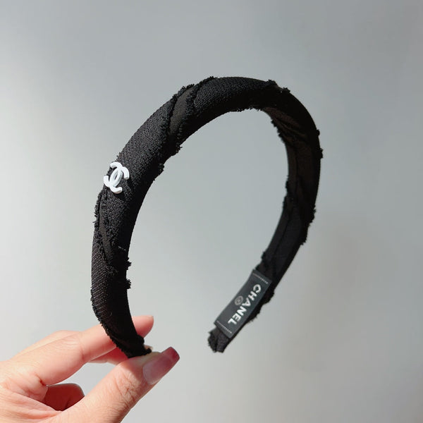 BLACK FABRIC HAIRBAND 876992