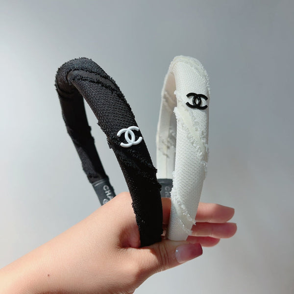 BLACK FABRIC HAIRBAND 876992