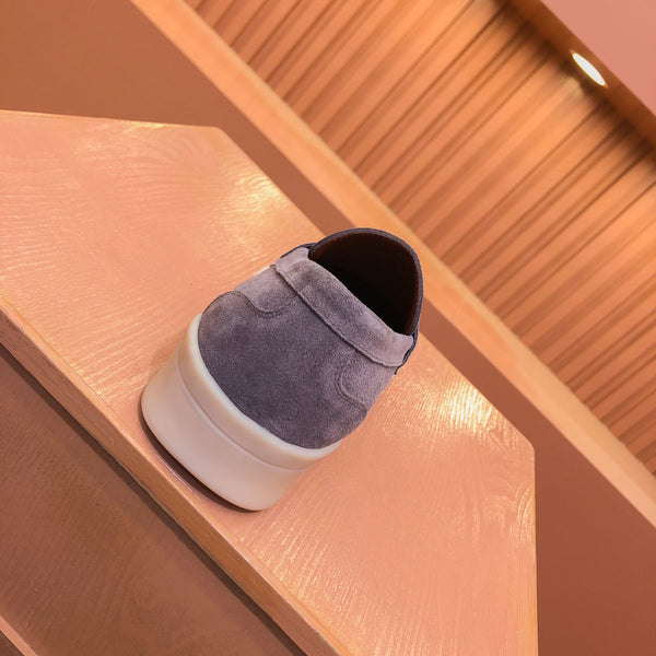 LP RETRO SUMMER WALK LOAFERS MAUVE SUEDE