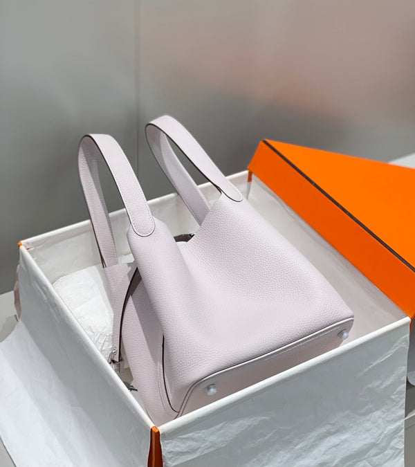 picotin lock 22 soft pink togo shw