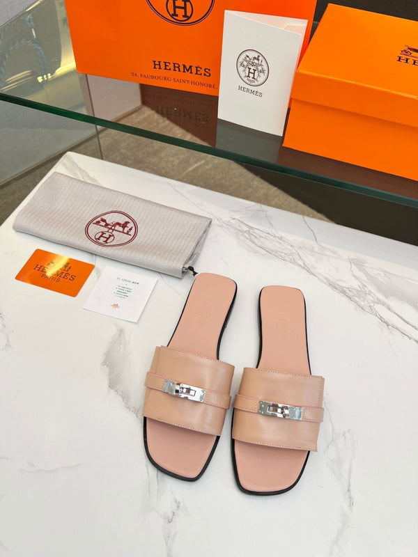 Sandalo Giulia in pelle di vitello rosa cannella