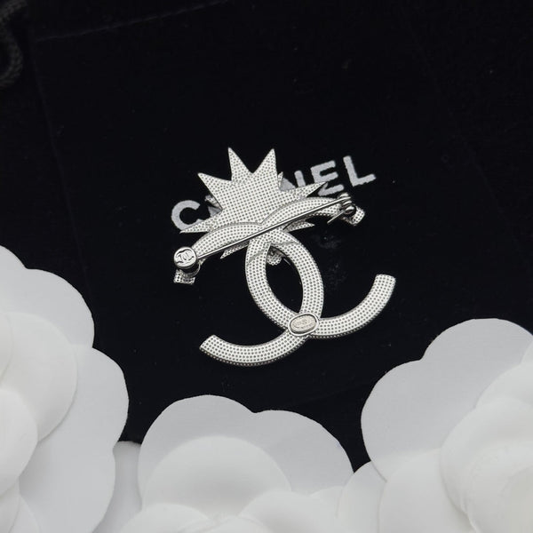 CC Brooch Silver 179446