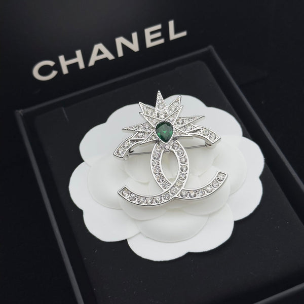 CC Brooch Silver 179446