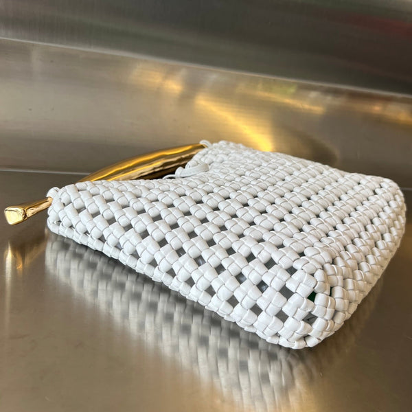 SARDINE 29 BAG IN WHITE LAMBSKIN