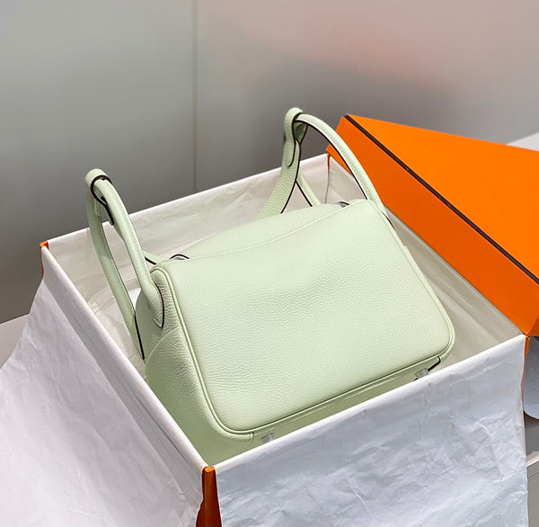 HM LINDY 26 BAG MINT TAURILLON CLEMENCE LEATHER