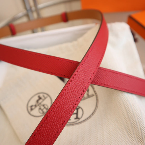 hm kelly belt 18mm dark red epsom leather