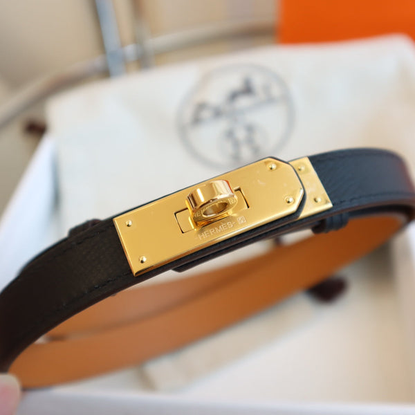 hm kelly belt 18mm black epsom leather