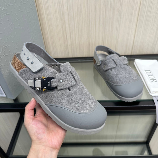 CD BIRKENSTOCK TOKIO MULE GRAY SUEDE