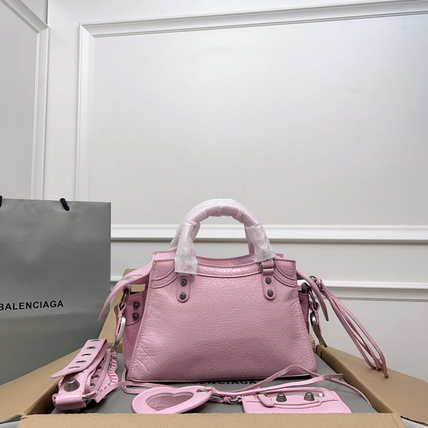 NEO CAGOLE 26 IN PINK LAMBSKIN