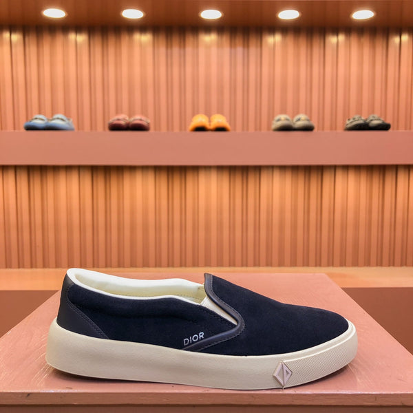 CD B101 DIAMOND LOAFER DENIM COLOR CAMOSCIO