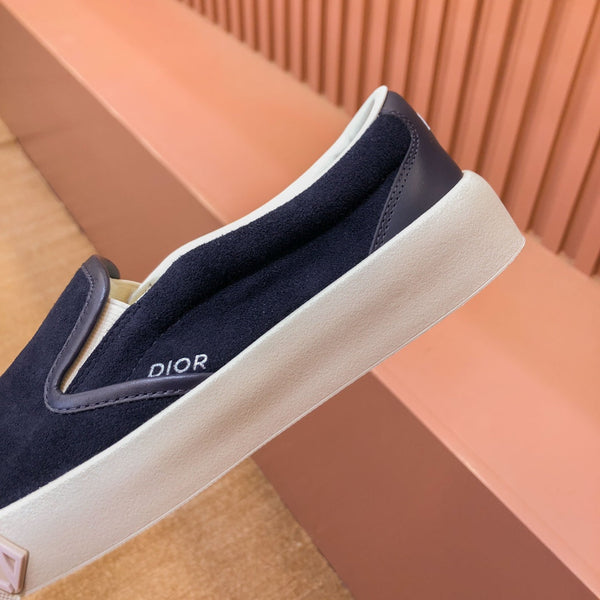 CD B101 DIAMOND LOAFER DENIM COLOR CAMOSCIO