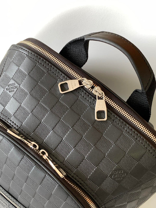 LV Michael Backpack Black Damier Infini Onyx Leather