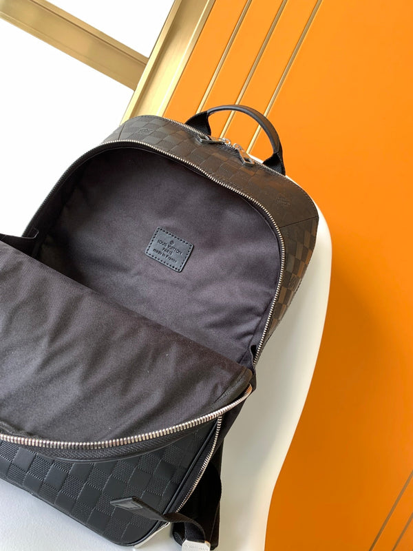LV Michael Backpack Black Damier Infini Onyx Leather