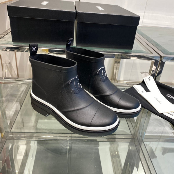 CC Rainboots Black Rubber 204079