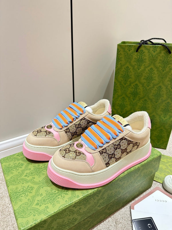 GG Screener Sneaker Pink Fuscia