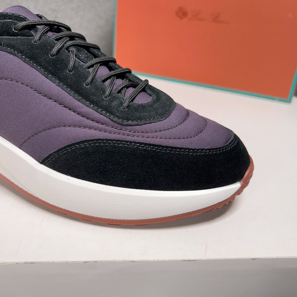 LP WEEKEND WALK SNEAKERS GRAPE AND BLACK SUEDE