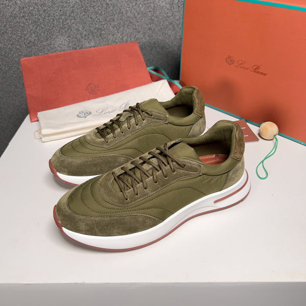 LP WEEKEND WALK SNEAKERS OLIVE SUEDE