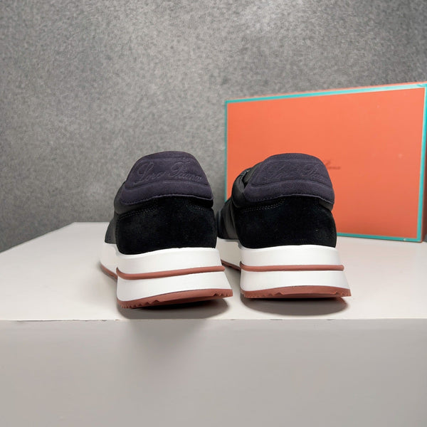 LP WEEKEND WALK SNEAKERS BLACK SUEDE