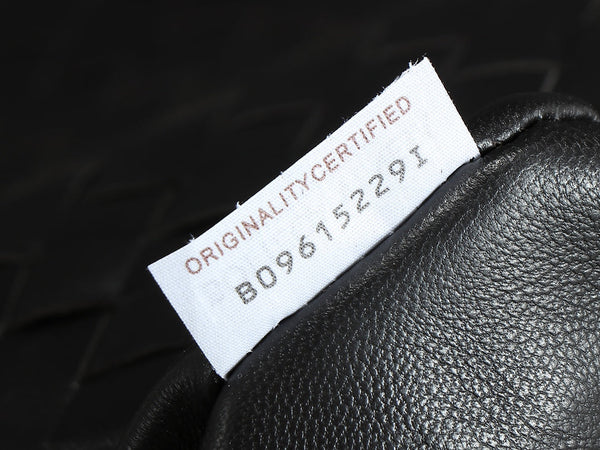 bv teen jodie 36cm pelle di agnello nera