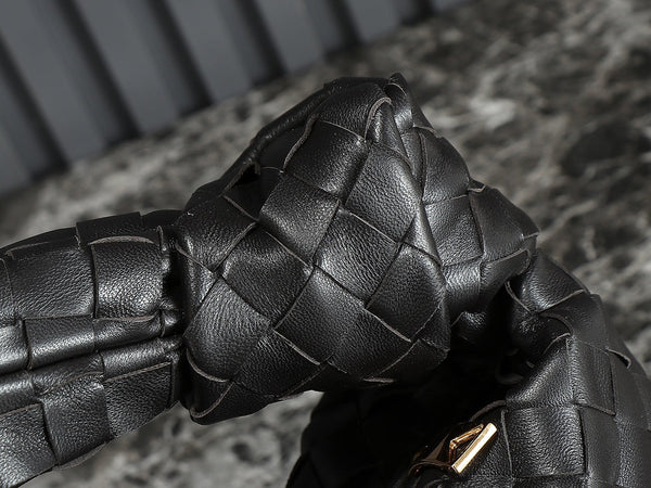 bv teen jodie 36cm pelle di agnello nera