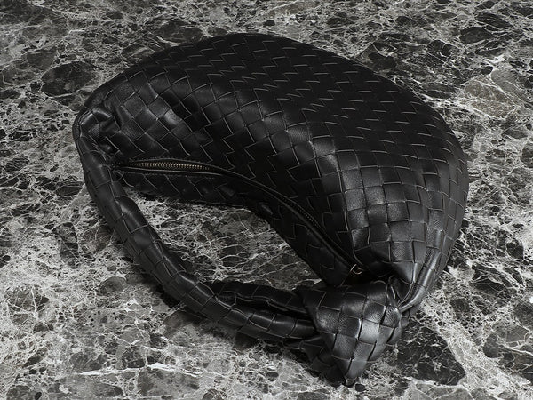 bv teen jodie 36cm pelle di agnello nera