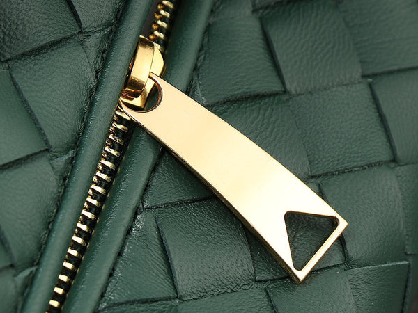 bv teen jodie 36cm pelle di agnello verde scuro