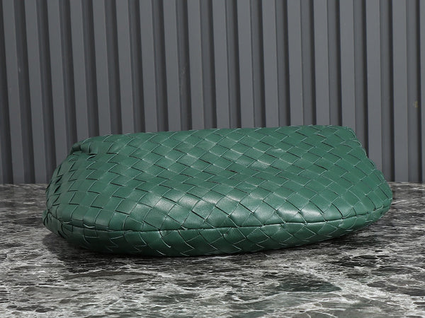 bv teen jodie 36cm pelle di agnello verde scuro