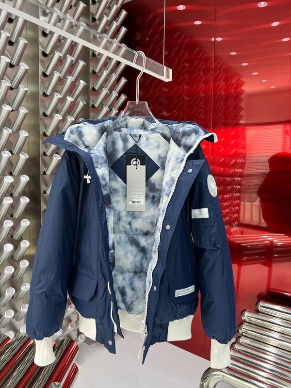 C. Goose Down jacket Blue Polyester 0041