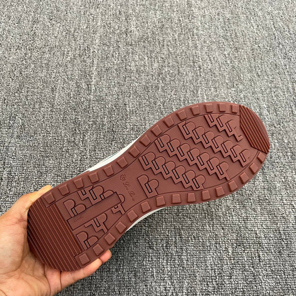 LP BRUNELLO SNEAKERS MULTI-VERDE E BIANCO IN VITELLO MESH