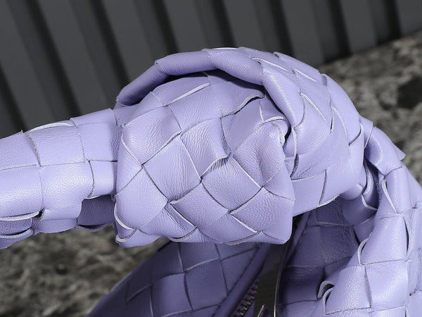 bv teen jodie 36cm viola in pelle di agnello